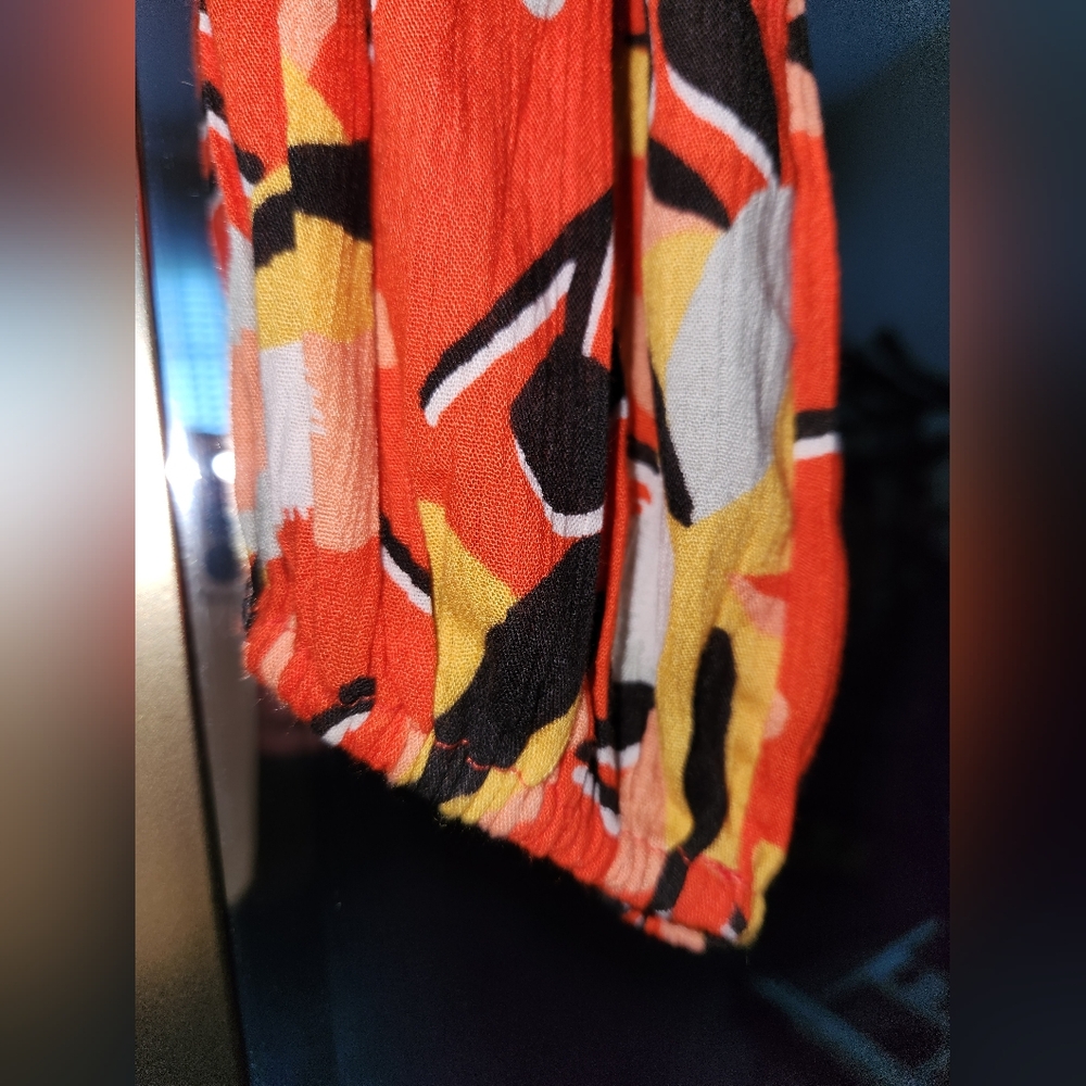 Billabong Multicolor Patterned Top Size M - Picture 9 of 13